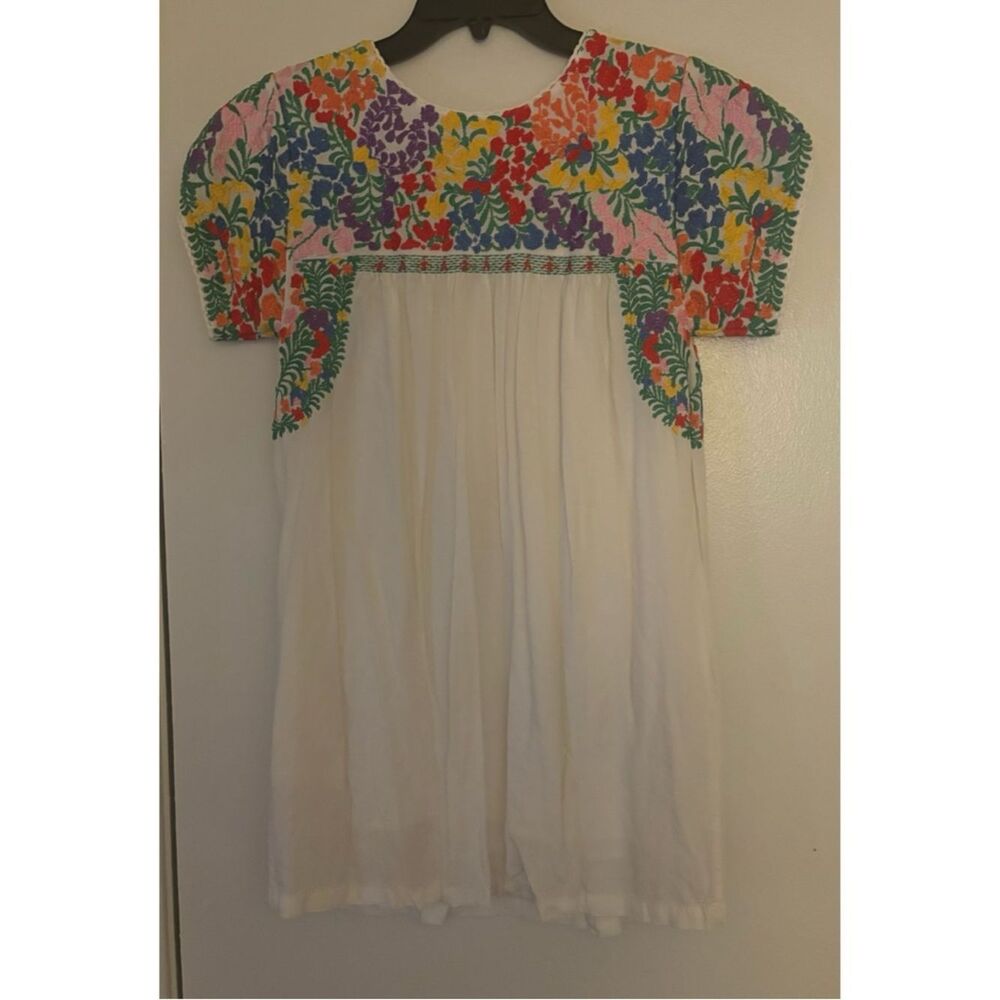 J. Marie Embroidered Mini Dress Size S - Picture 4 of 6